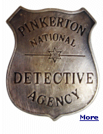 Allan J. Pinkerton was a Scottish-American cooper, abolitionist, detective, and spy, best known for creating the Pinkerton National Detective Agency in the United States and his claim to have foiled a plot in 1861 to assassinate president-elect Abraham Lincoln.